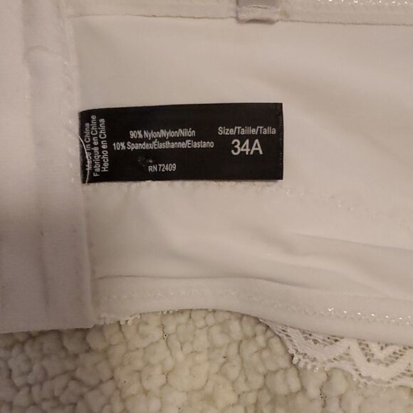 Rene Rofe white strapless Bra - Picture 4 of 7